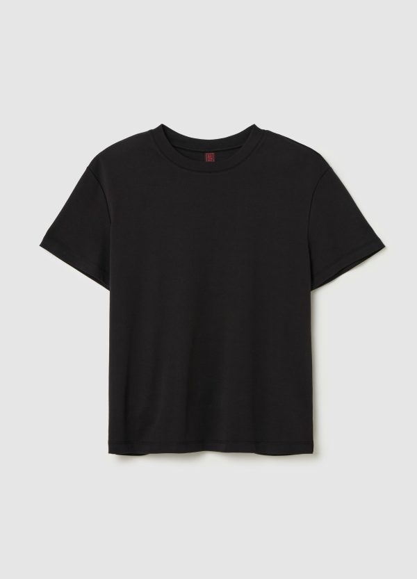 T-shirt boxy fit tinta unita - Image 5