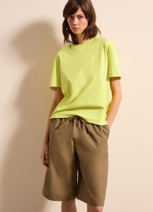 T-shirt boxy fit tinta unita - Image 3