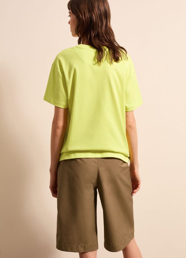 T-shirt boxy fit tinta unita - Image 4