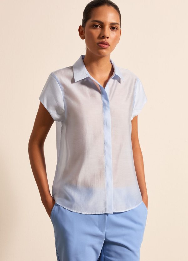 Camicia con maniche corte