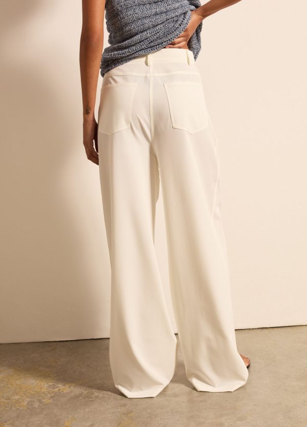 Pantalone balloon fit con pinces - Image 4