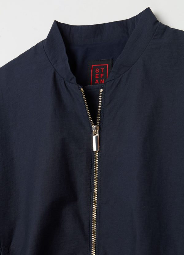 Bomber full-zip tinta unita - Image 6