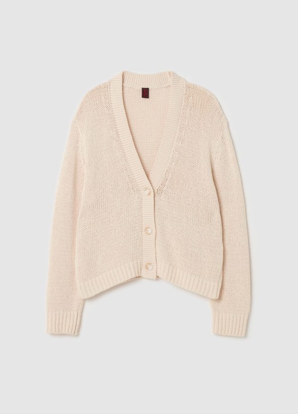 Cardigan oversize tricot - Image 5