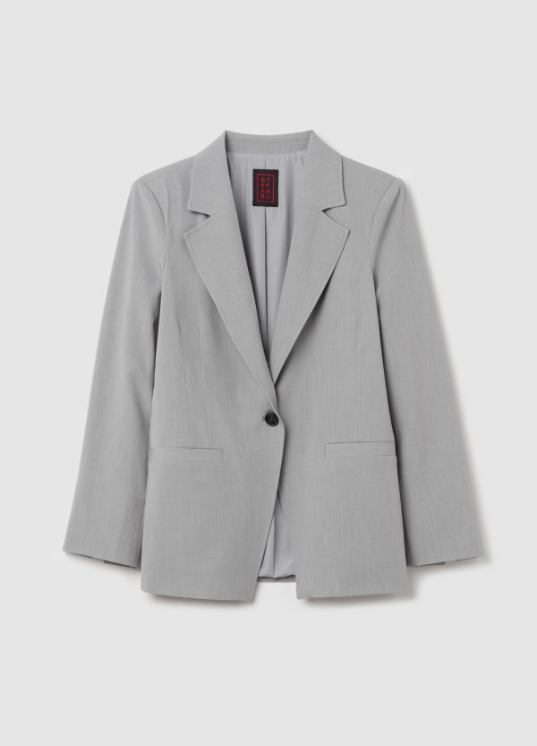 Blazer monopetto con bottone - Image 5