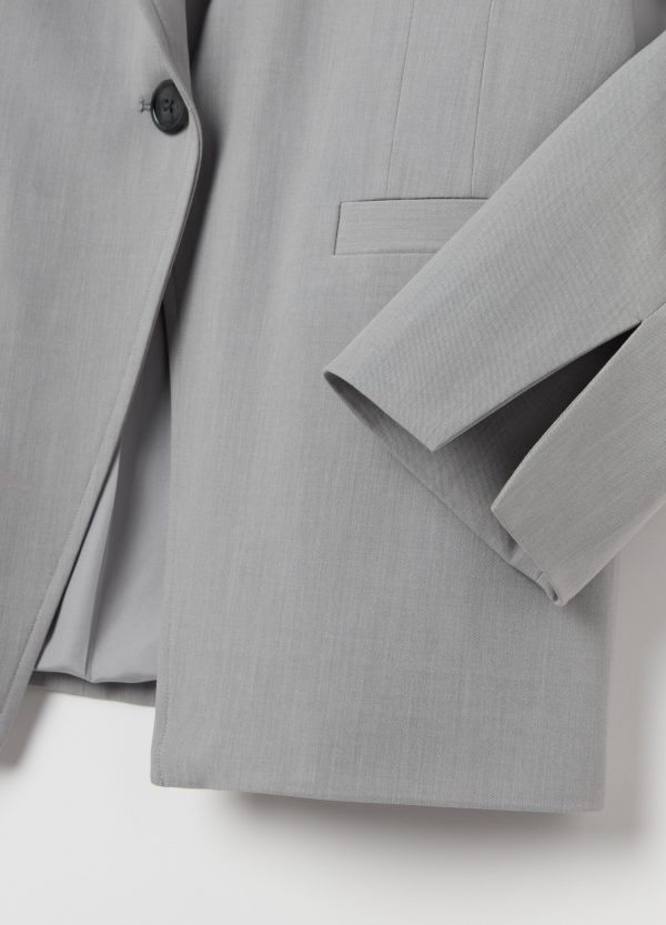 Blazer monopetto con bottone - Image 6