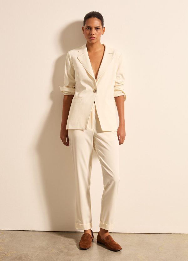 Blazer monopetto con bottone - Image 2