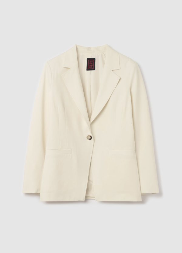 Blazer monopetto con bottone - Image 5
