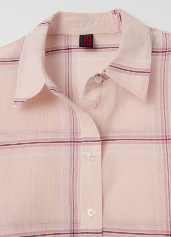 Camicia over con fantasia check - Image 6
