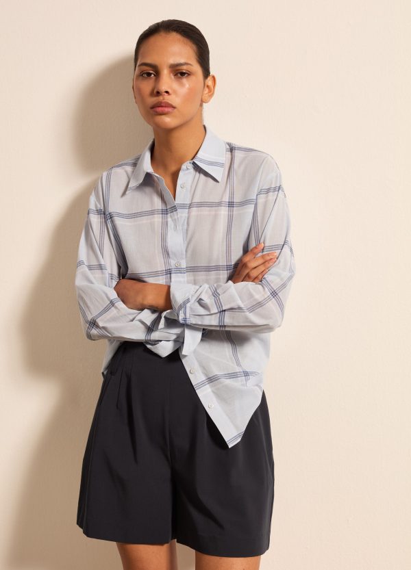 Camicia over con fantasia check - Image 2