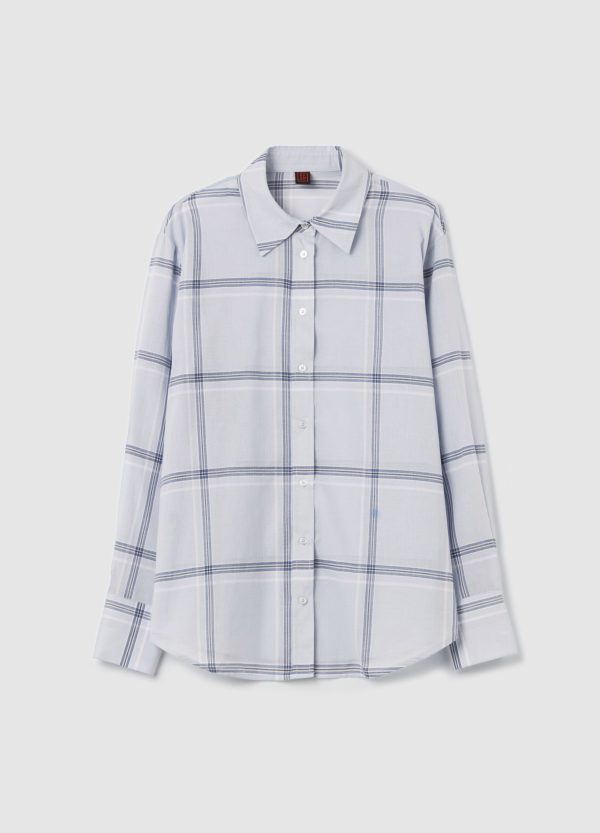 Camicia over con fantasia check - Image 5