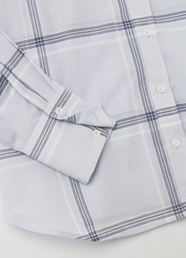 Camicia over con fantasia check - Image 6