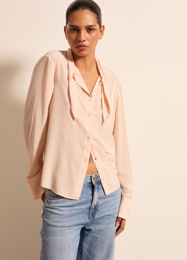 Camicia con foulard