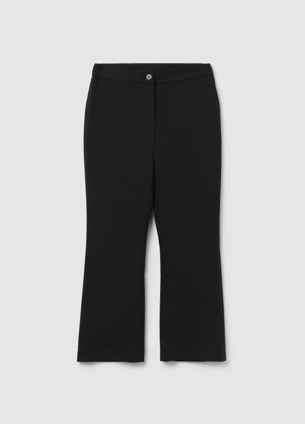 Pantalone flare fit cropped - Image 5