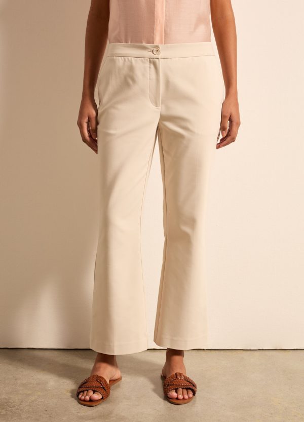 Pantalone flare fit cropped - Image 2