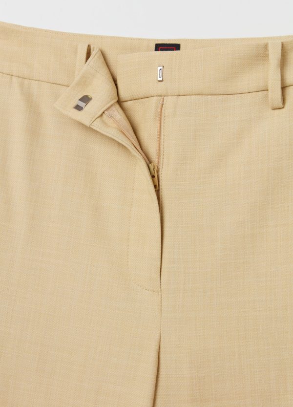 Pantalone flare fit trama lavorata - Image 6