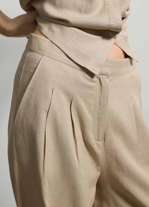 Pantalone palazzo a gamba larga - Image 3