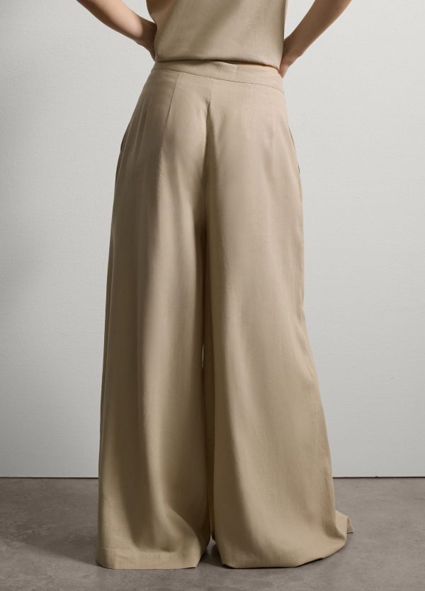 Pantalone palazzo a gamba larga - Image 4