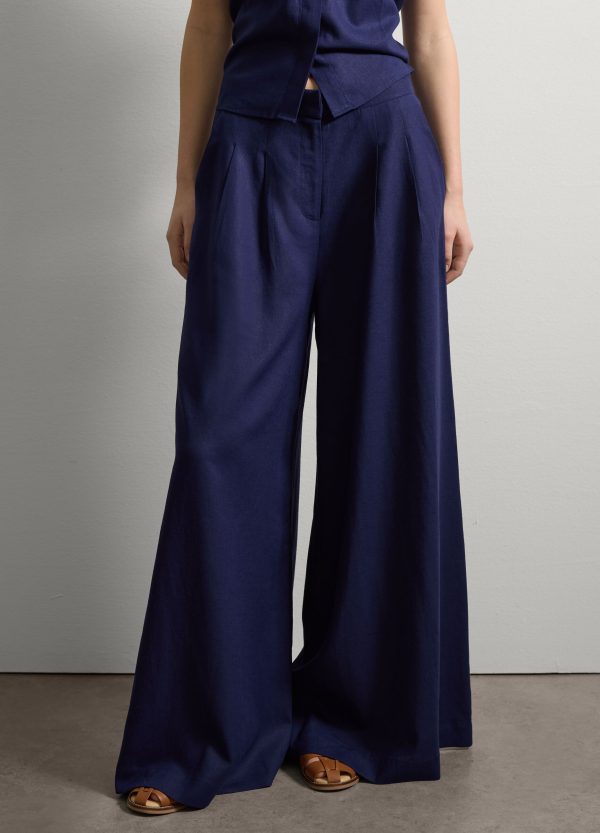 Pantalone palazzo a gamba larga - Image 2