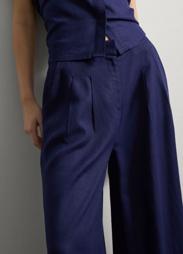Pantalone palazzo a gamba larga - Image 3