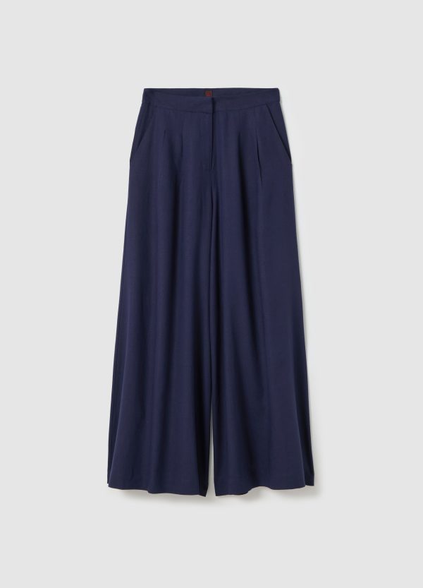 Pantalone palazzo a gamba larga - Image 5