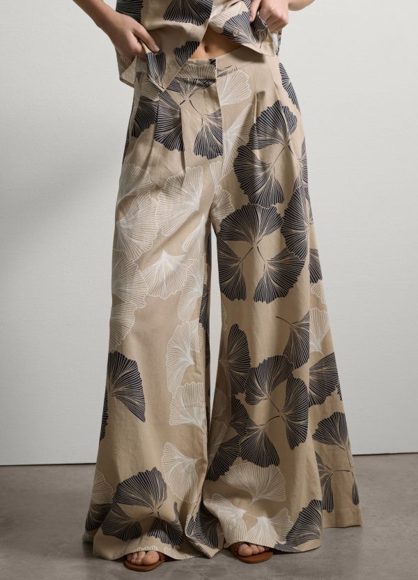 Pantalone palazzo a gamba larga - Image 2