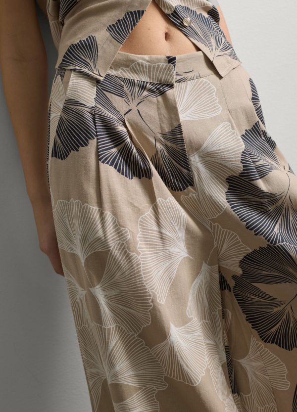 Pantalone palazzo a gamba larga - Image 3
