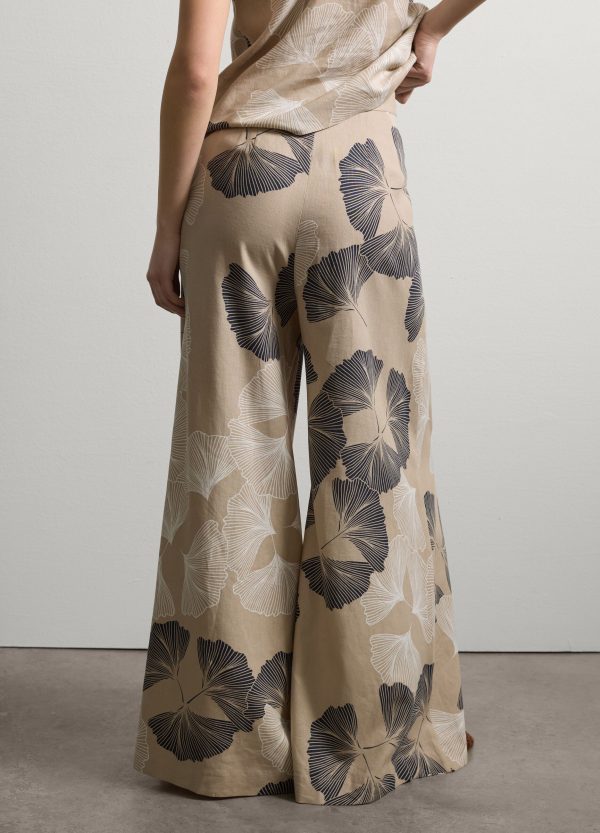Pantalone palazzo a gamba larga - Image 4