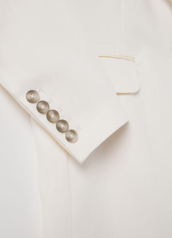 Blazer monopetto in crêpe - Image 6