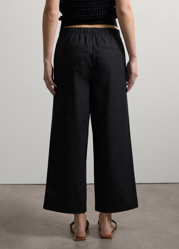Pantalone straight fit ankle in cotone - Image 4