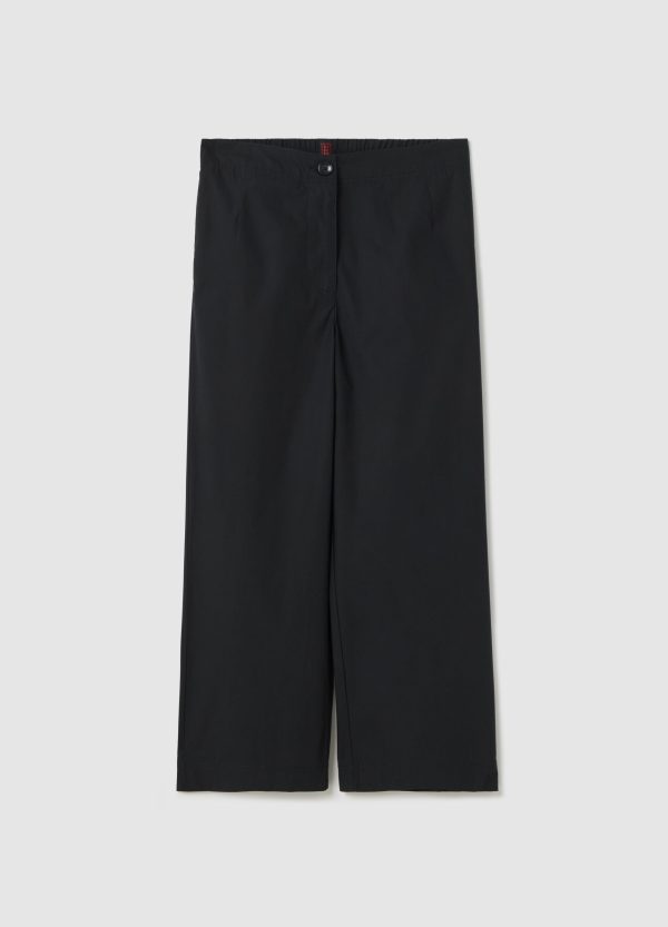 Pantalone straight fit ankle in cotone - Image 5
