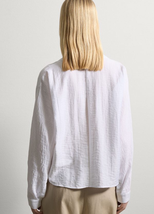 Camicia con ricamo floreale - Image 4