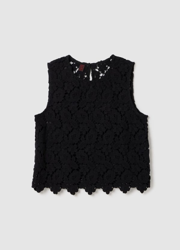 Tank top in pizzo - Image 5