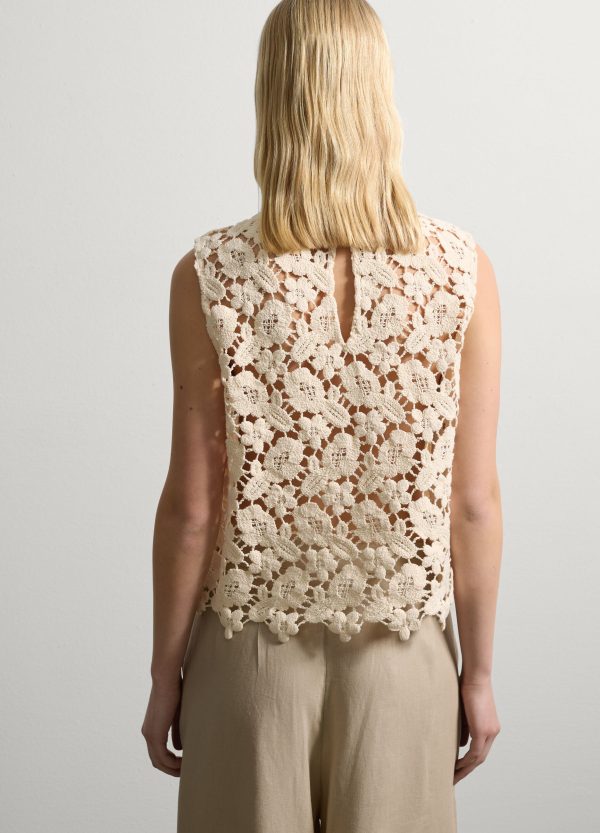 Tank top in pizzo - Image 4