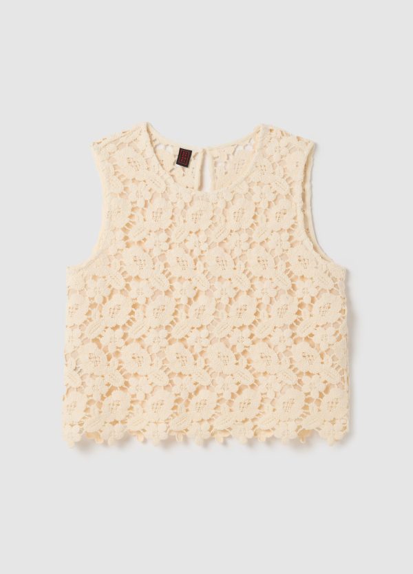 Tank top in pizzo - Image 5