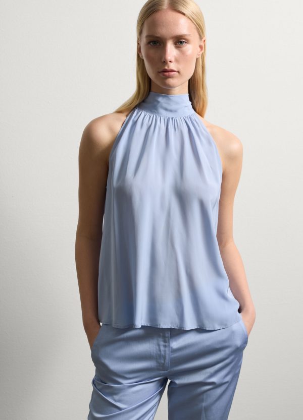 Blusa con nodo sulla schiena - Image 2