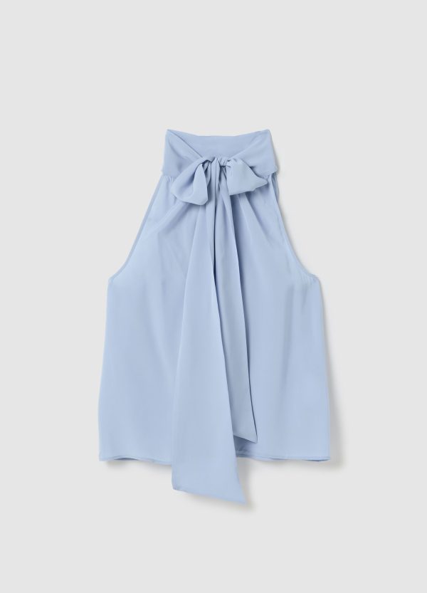 Blusa con nodo sulla schiena - Image 6