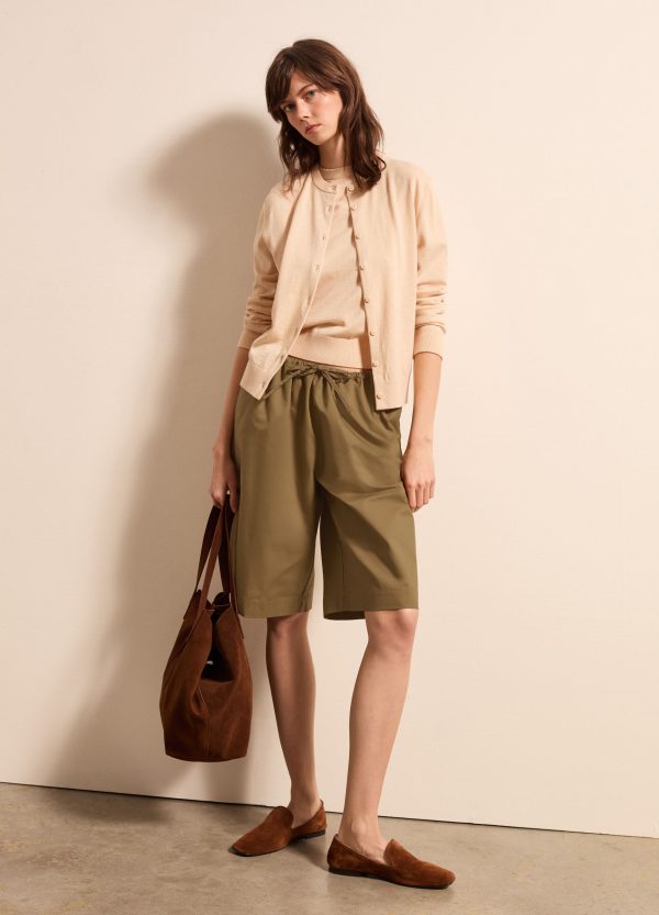 Cardigan in lana, cotone e cashmere - Image 2