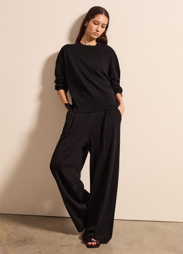 Maglia in cotone con spacchetti