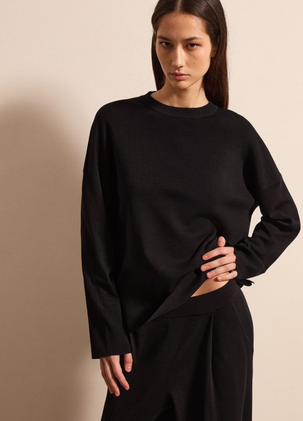 Maglia in cotone con spacchetti - Image 3