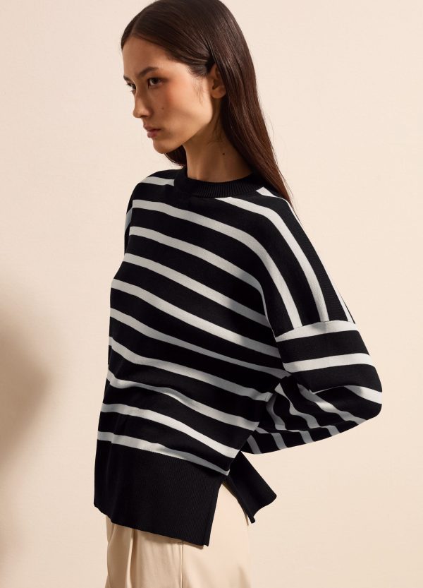 Maglia a righe con spacchetti - Image 4