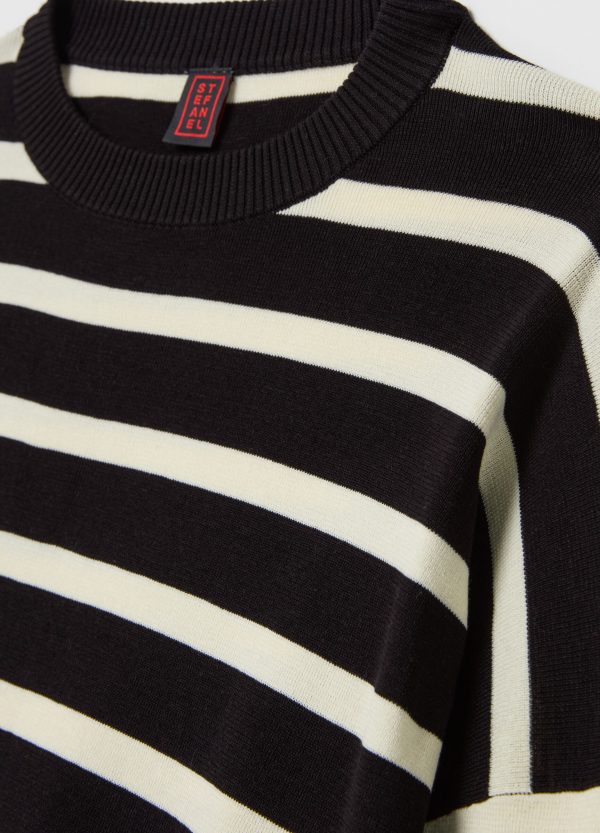 Maglia a righe con spacchetti - Image 6