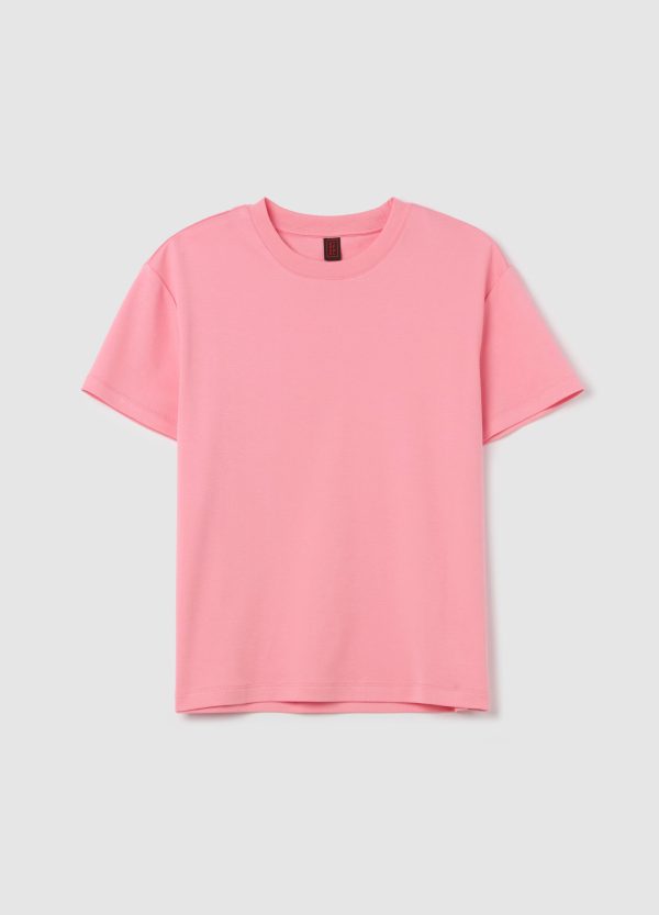 T-shirt in cotone tinta unita - Image 5