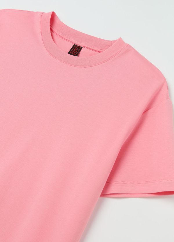 T-shirt in cotone tinta unita - Image 6