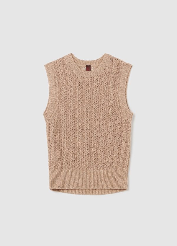 Gilet chiuso effetto mouliné - Image 5