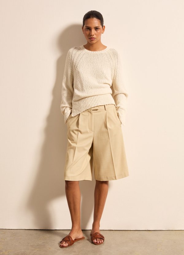 Pullover in cotone e lino - Image 2