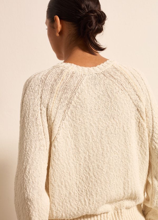 Pullover in cotone e lino - Image 4
