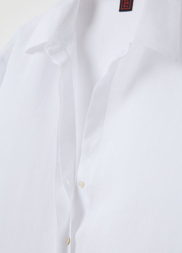 Camicia regular fit in ramiè - Image 6