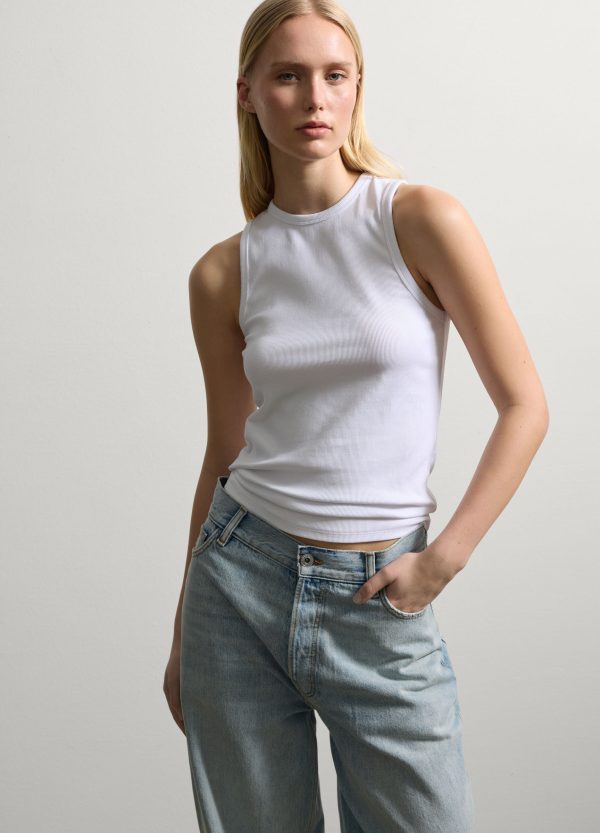 Tank top a costine