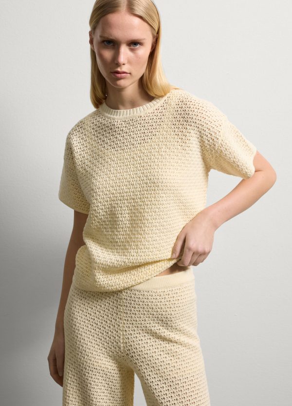 Maglia girocollo crochet - Image 3