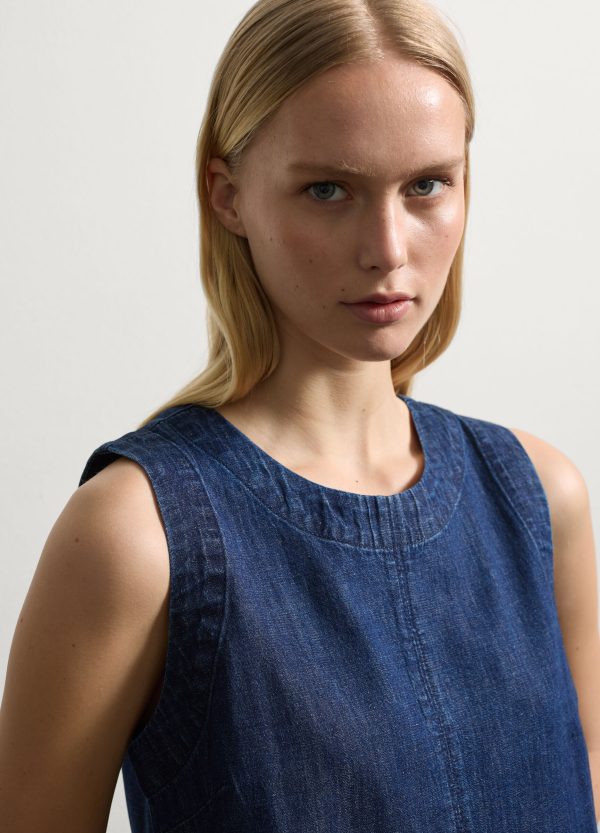 Tank top in denim - Image 3